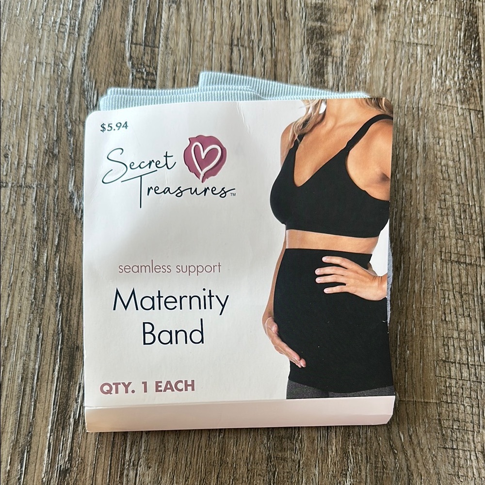Secret Treasures Black Maternity Band